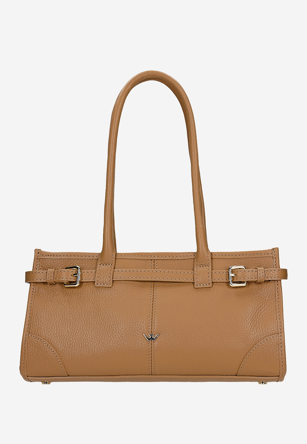 Jasnobrązowa torebka damska ze skóry naturalnej 80479-53 Widok 2