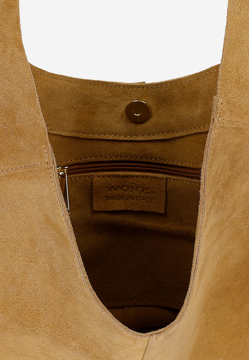 Duża jasnobrązowa torebka 80469-63 Widok 4