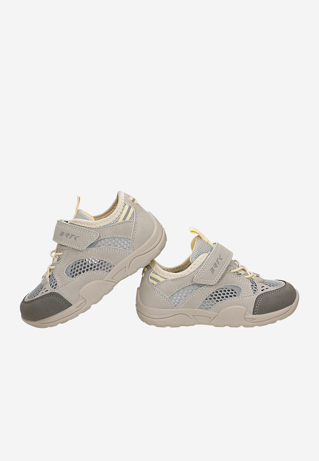 Popielate półbuty dziecięce barefoot z szerokimi noskami BARTEK 87023-10 Widok 6