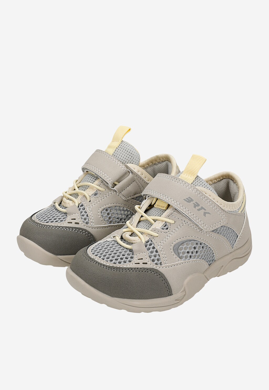 Popielate półbuty dziecięce barefoot z szerokimi noskami BARTEK 87023-10 Widok 7