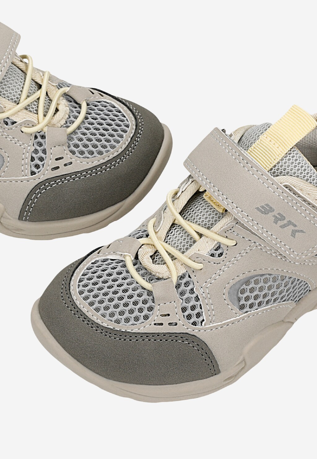 Popielate półbuty dziecięce barefoot z szerokimi noskami BARTEK 87023-10 Widok 8