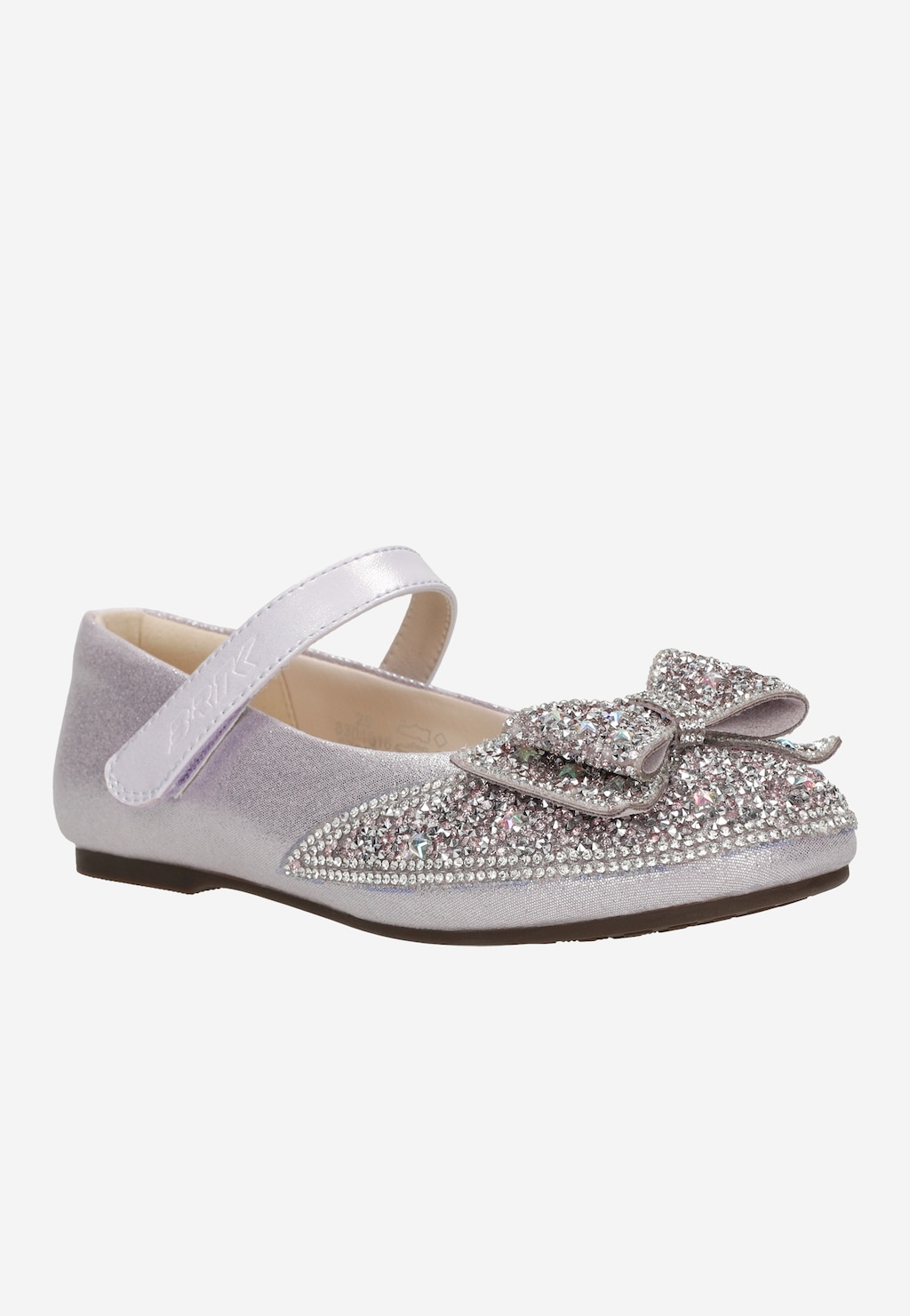 Błyszczące balerinki dziewczęce z kryształkami BARTEK 83019-16 Widok 2
