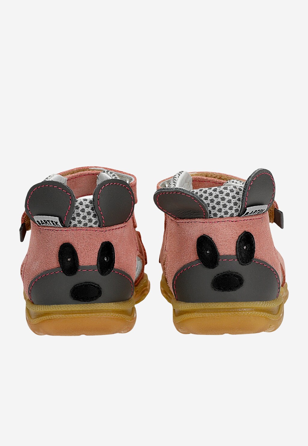 Sandály BARTEK 11144008, pro dívky, růžové Widok 8