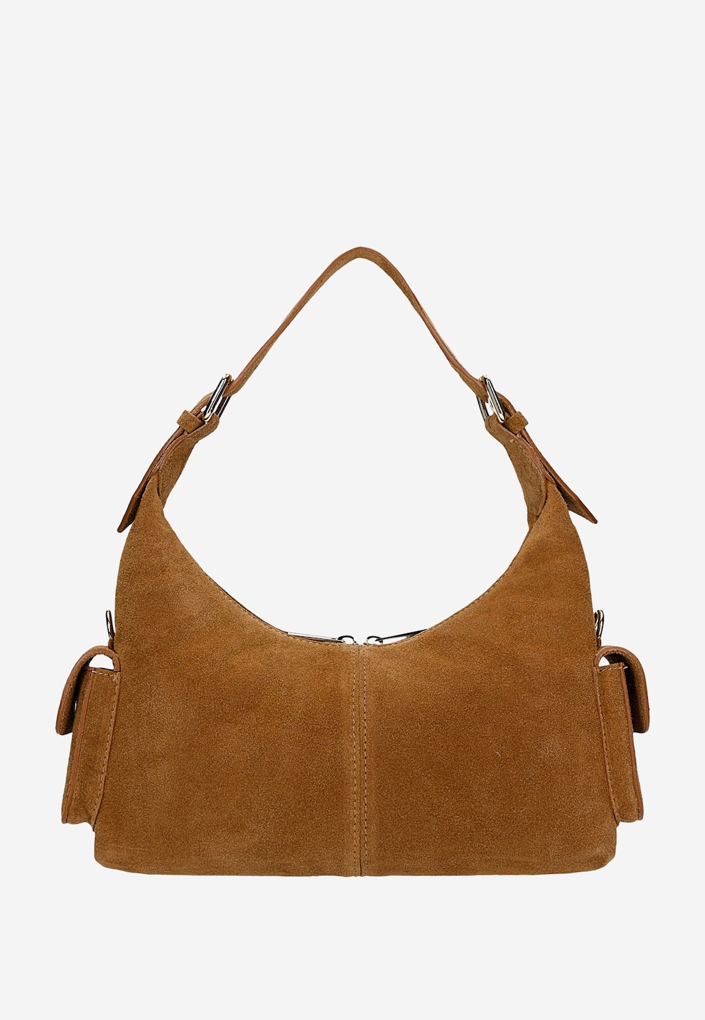 Brązowa torebka damska z dwoiny 80480-63 Widok 3