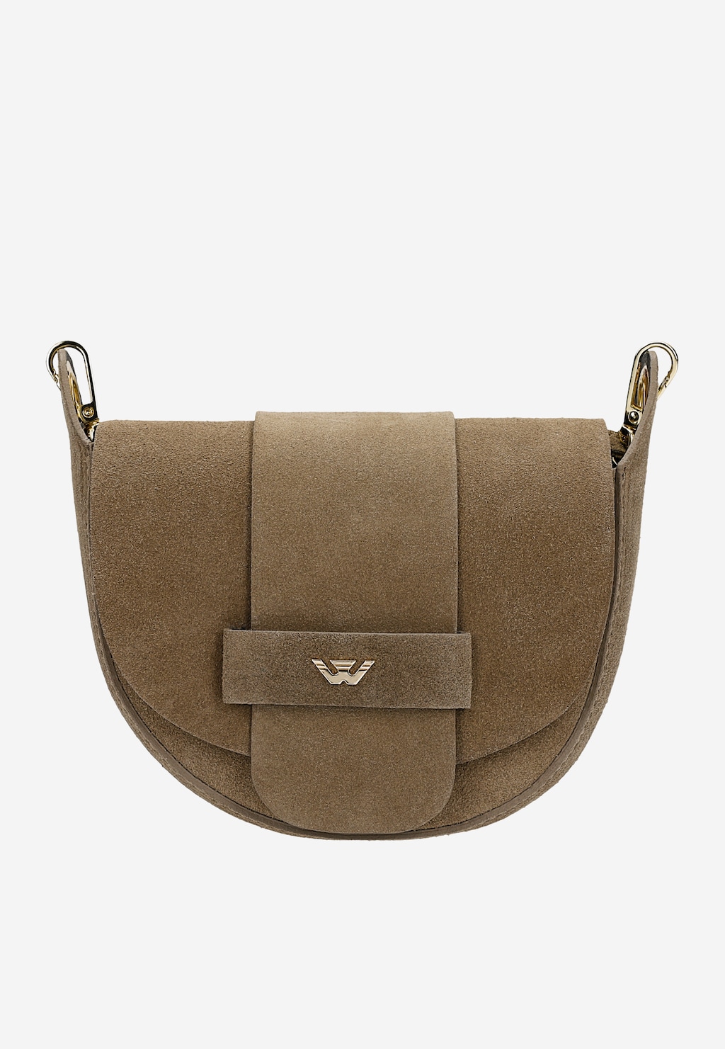 Ciemnobeżowa torebka damska crossbody 80489-64 Widok 1