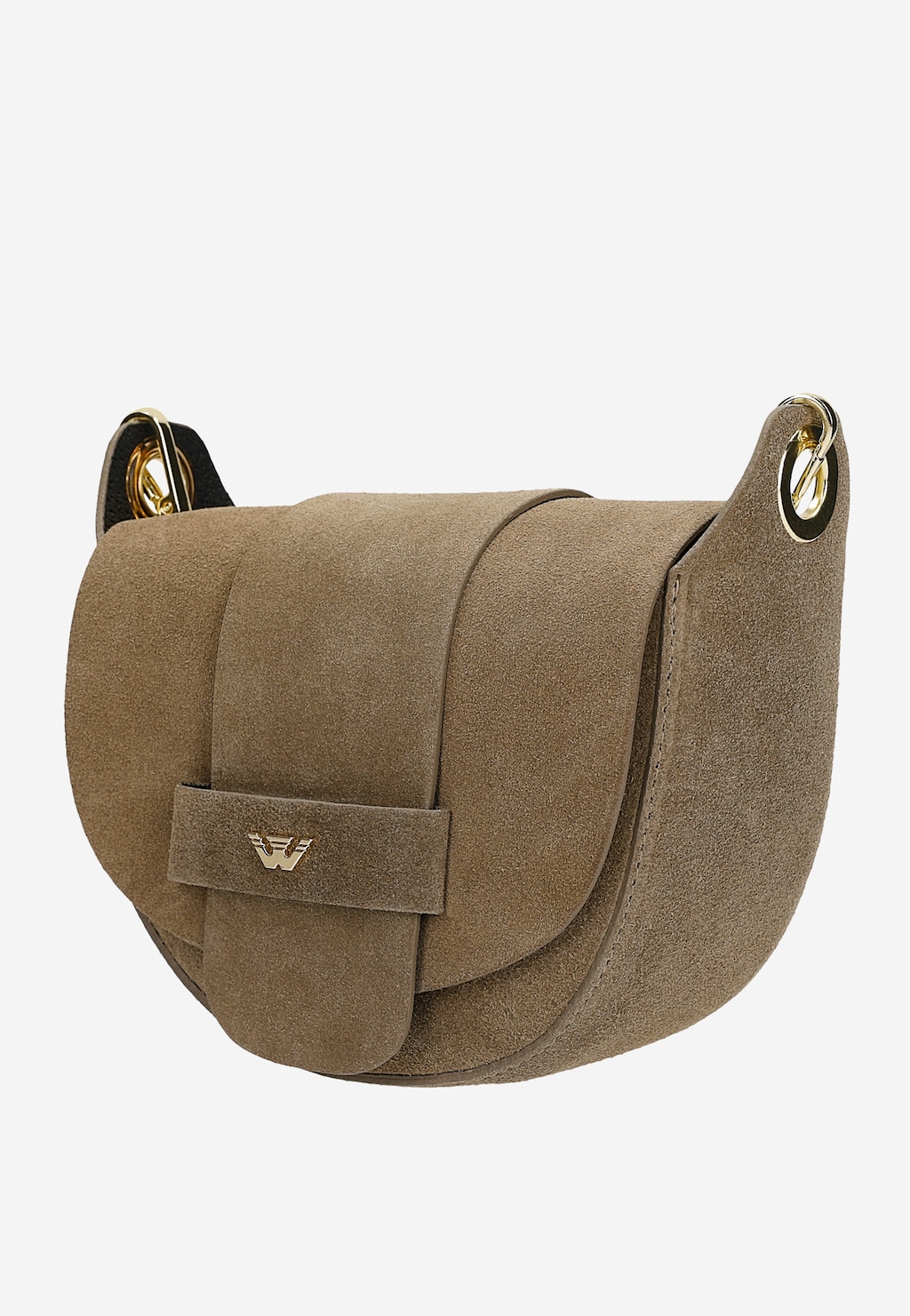 Ciemnobeżowa torebka damska crossbody 80489-64 Widok 2