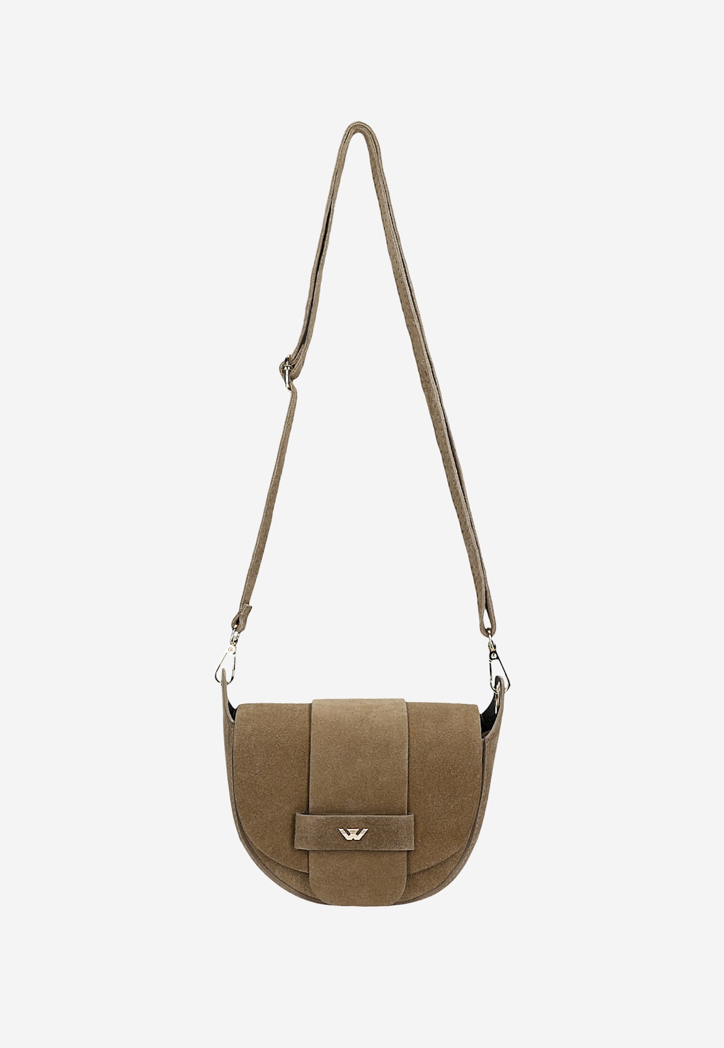 Ciemnobeżowa torebka damska crossbody 80489-64 Widok 4