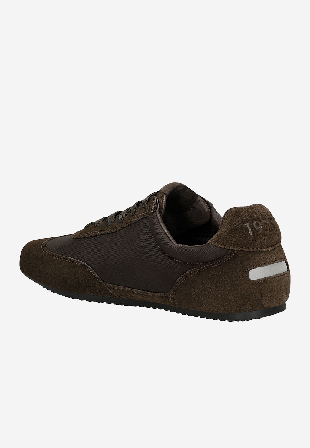 Czekoladowe sneakersy barefoot na cienkiej podeszwie RELAKS R34209-82 Widok 3