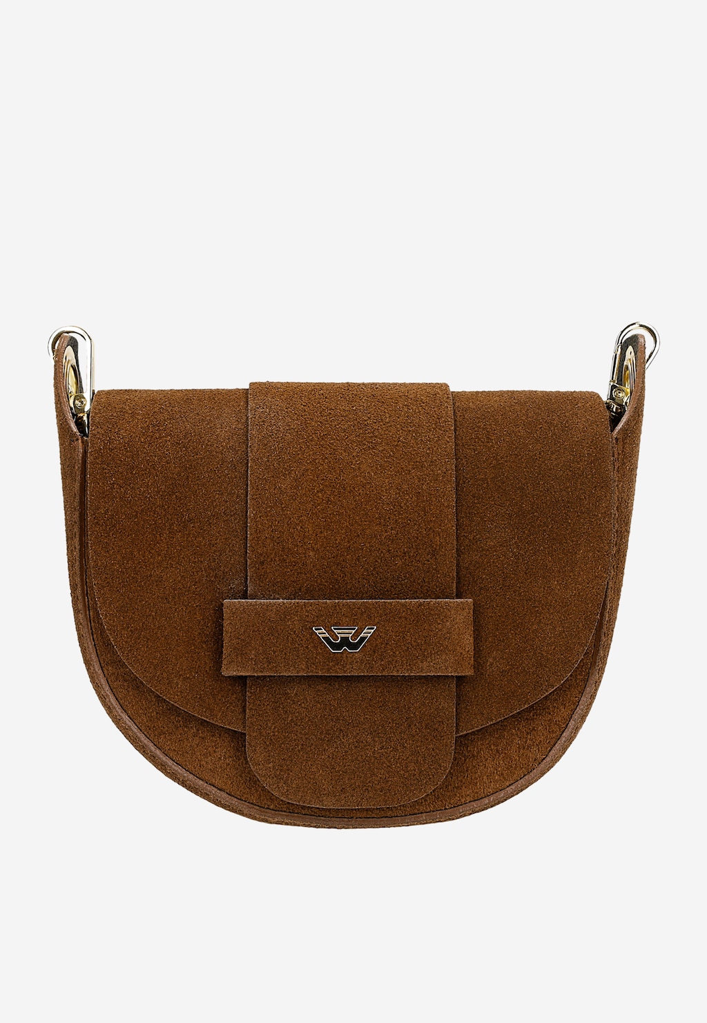 Mała półokrągła torebka damska z dwoiny 80489-63 Widok 1