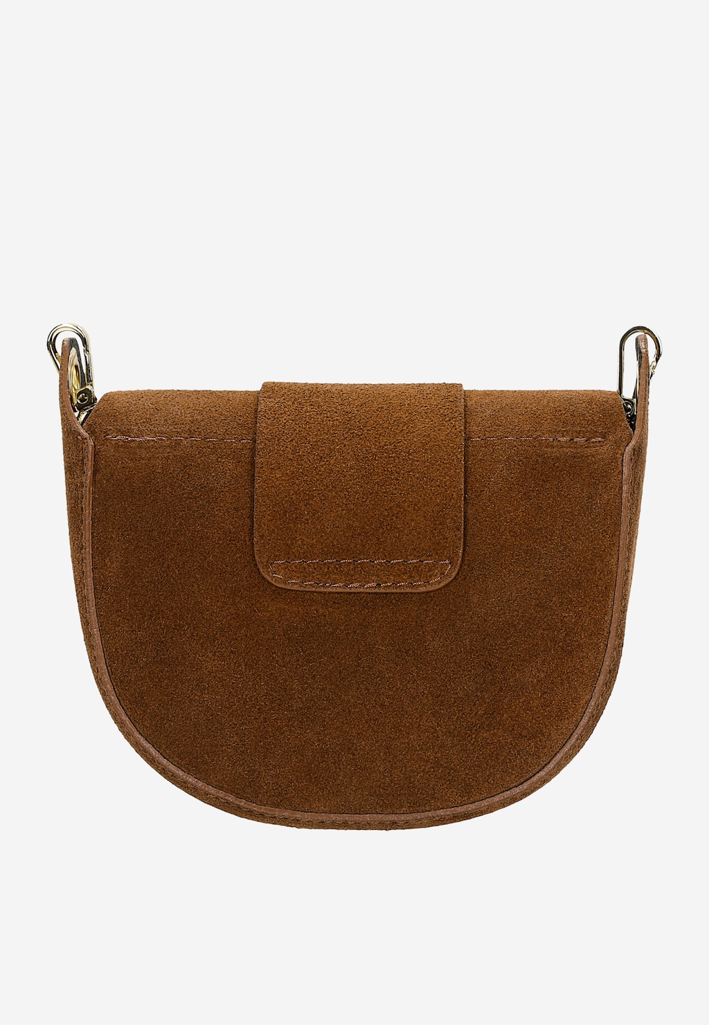 Mała półokrągła torebka damska z dwoiny 80489-63 Widok 3