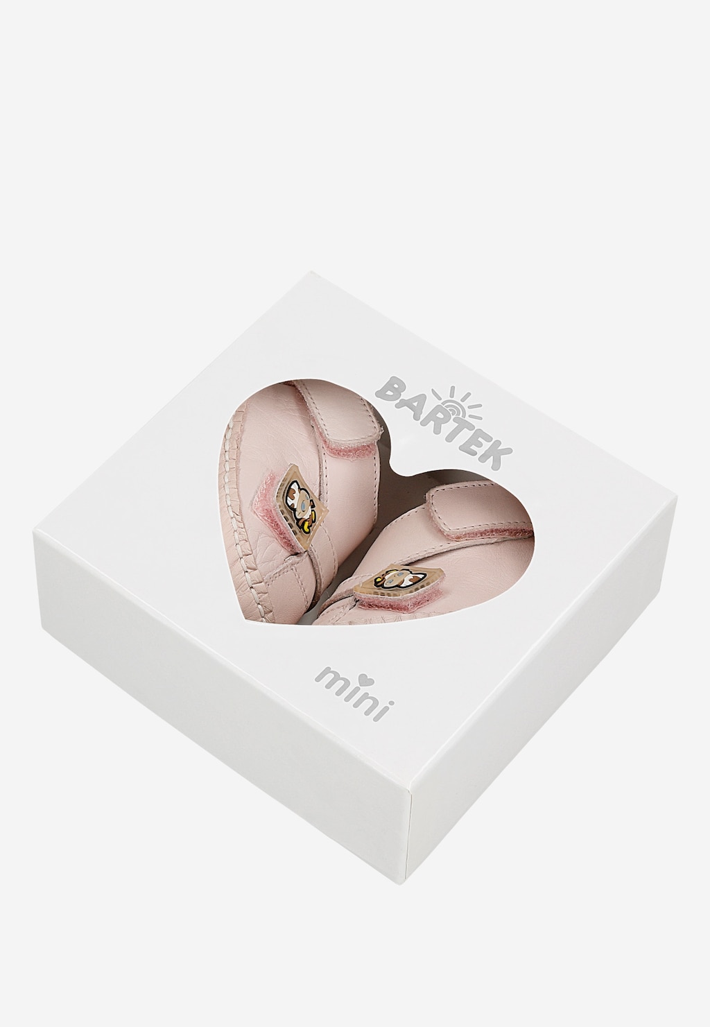 Różowe skórzane niechodki dla dziewczynki BARTEK T-11007/X40/A1 Widok 8