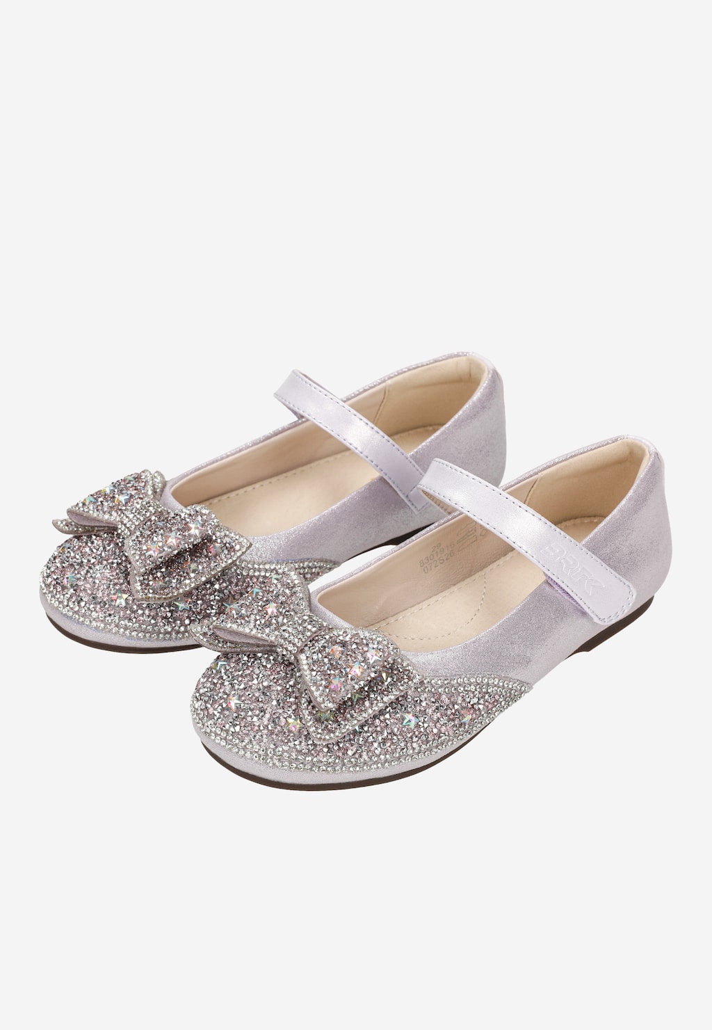 Błyszczące balerinki dziewczęce z kryształkami BARTEK 83019-16 Widok 7