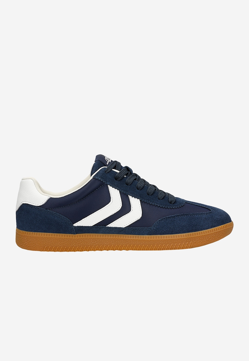 Granatowe trampki męskie RELAKS z białymi wstawkami R10124-46 Widok 1