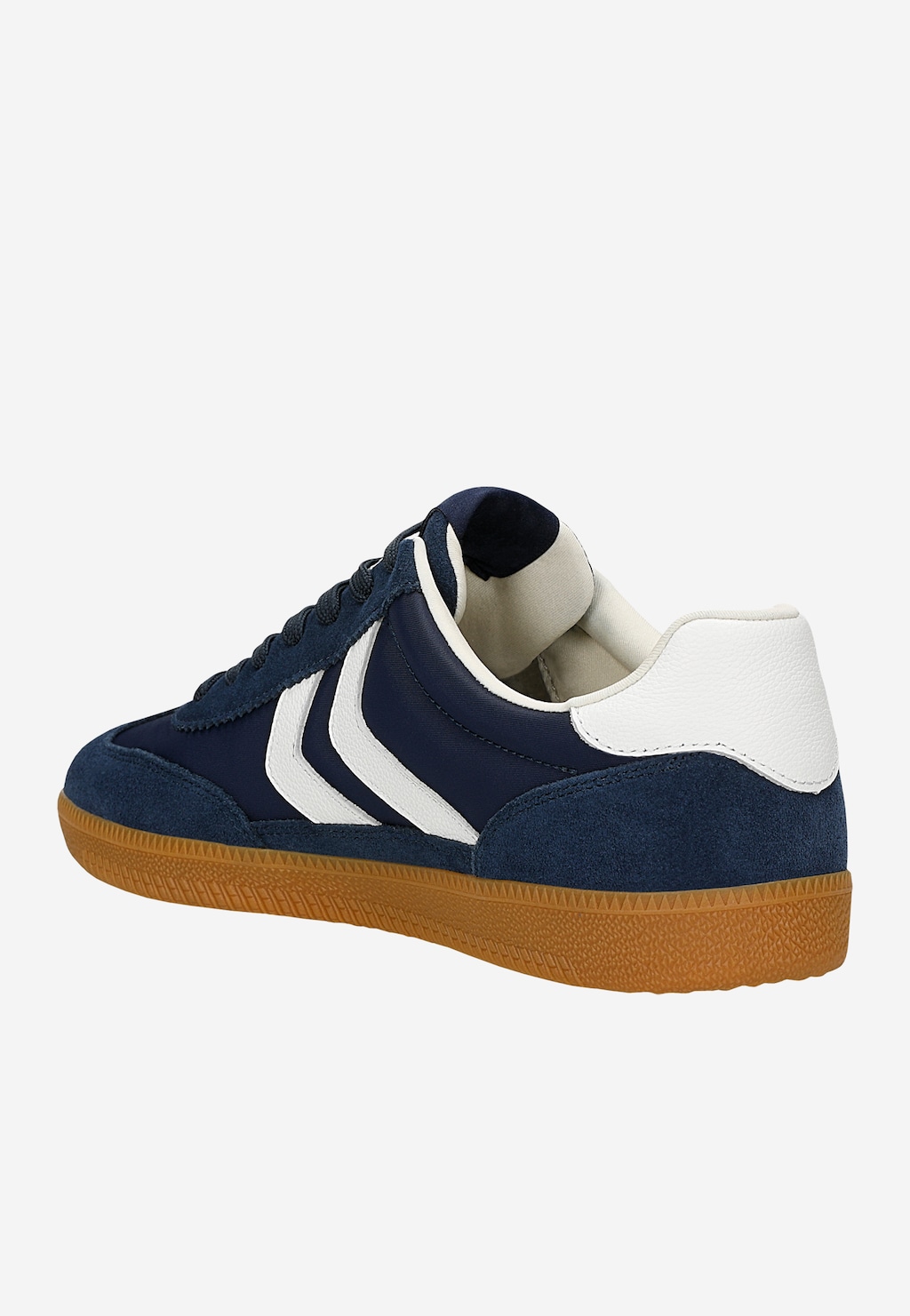 Granatowe trampki męskie RELAKS z białymi wstawkami R10124-46 Widok 3