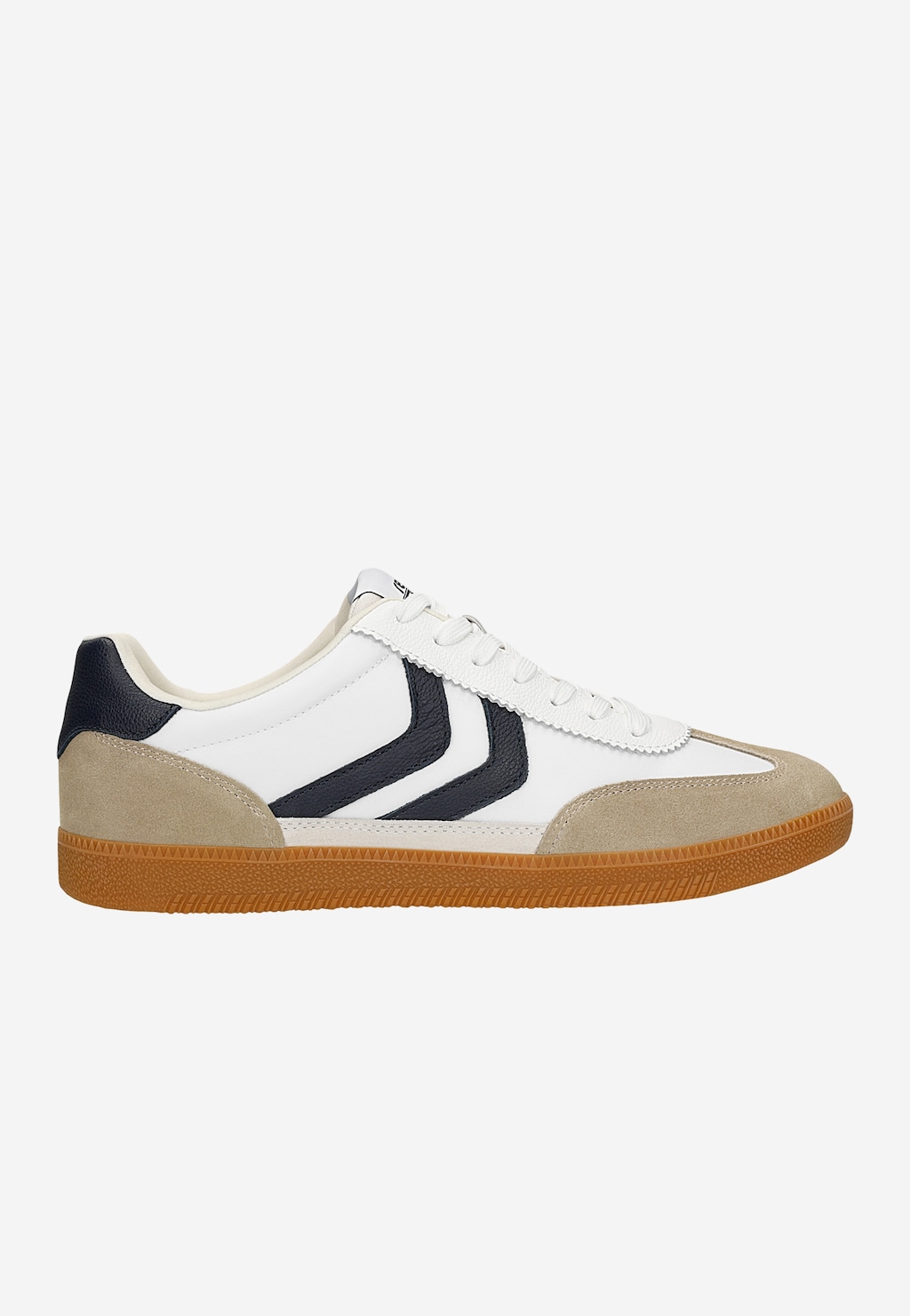 Biało-beżowe trampki RELAKS R10124-49 Widok 1