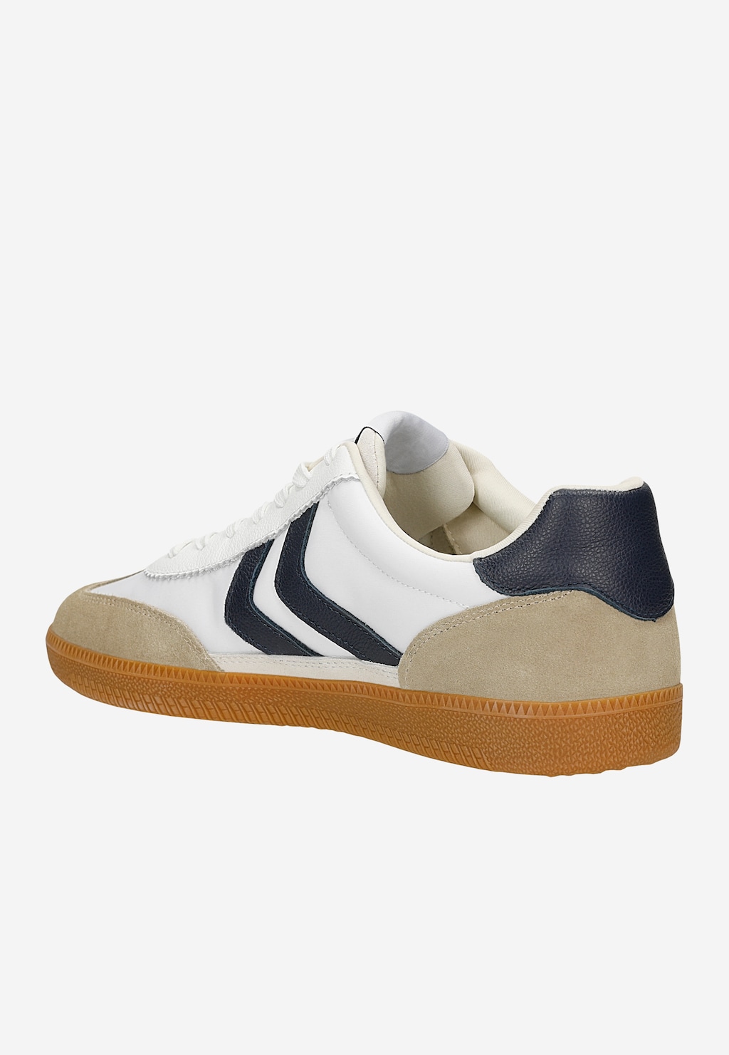 Biało-beżowe trampki RELAKS R10124-49 Widok 3