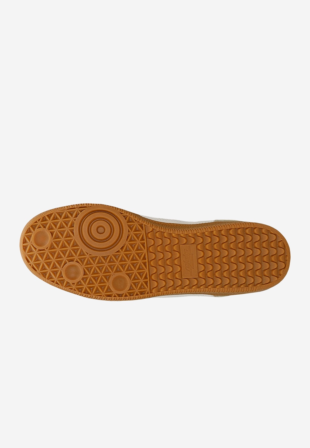 Biało-beżowe trampki RELAKS R10124-49 Widok 4