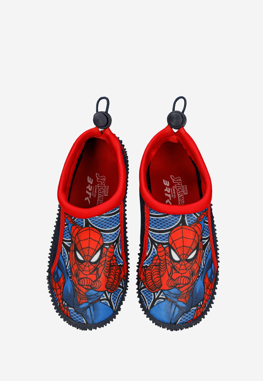 Granatowo-czerwone buty basenowe Spider-man BARTEK 85203-16 Widok 4
