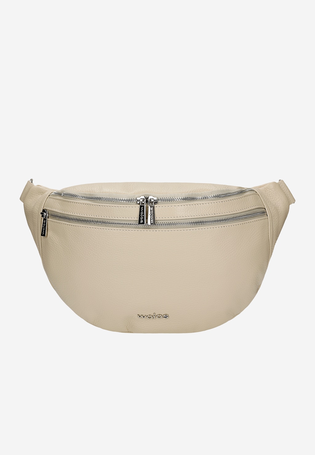 Beżowa skórzana nerka damska 80298-44 Widok 1