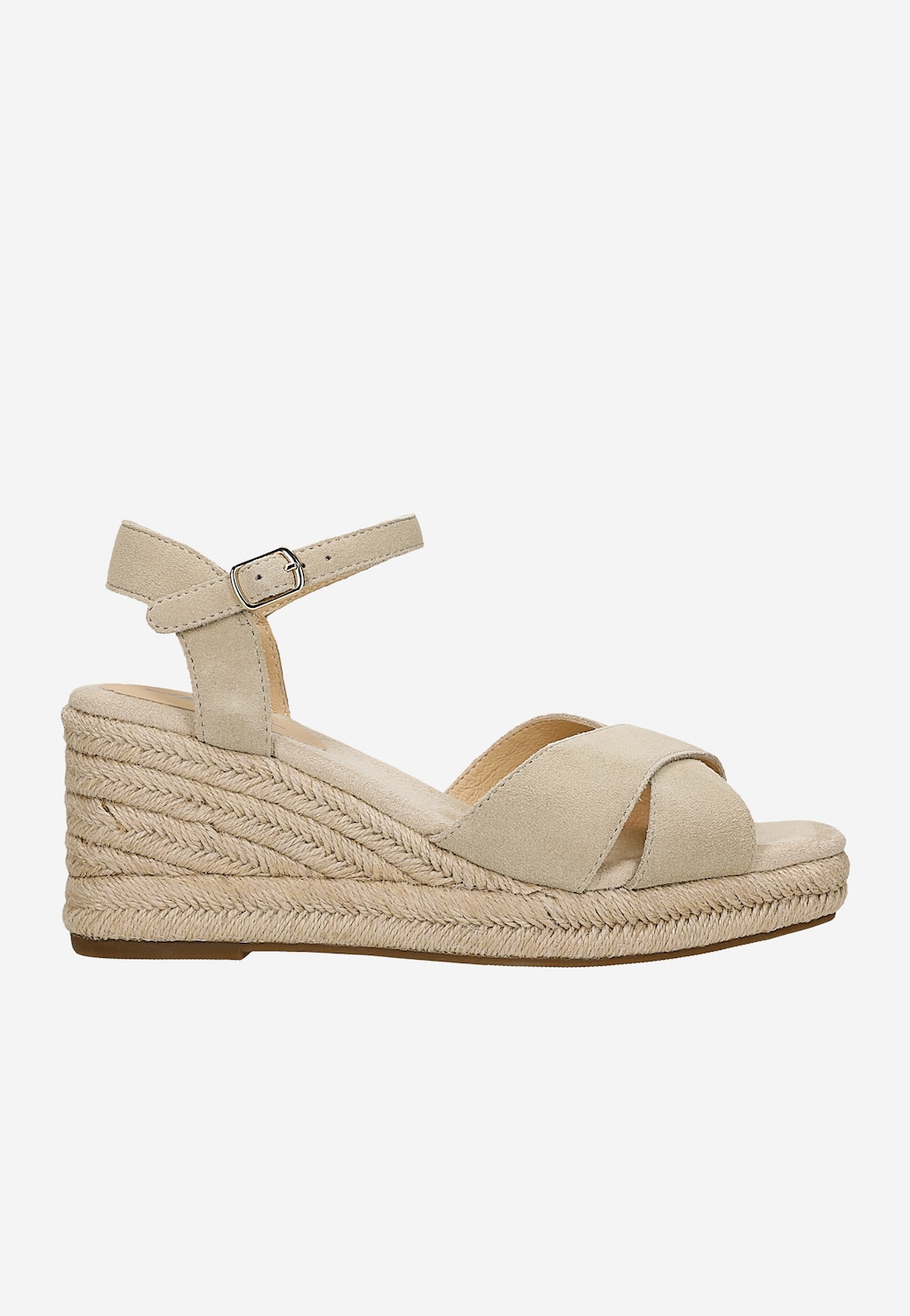 Beżowe sandały damskie w stylu espadryli RELAKS R76004-64 Widok 1