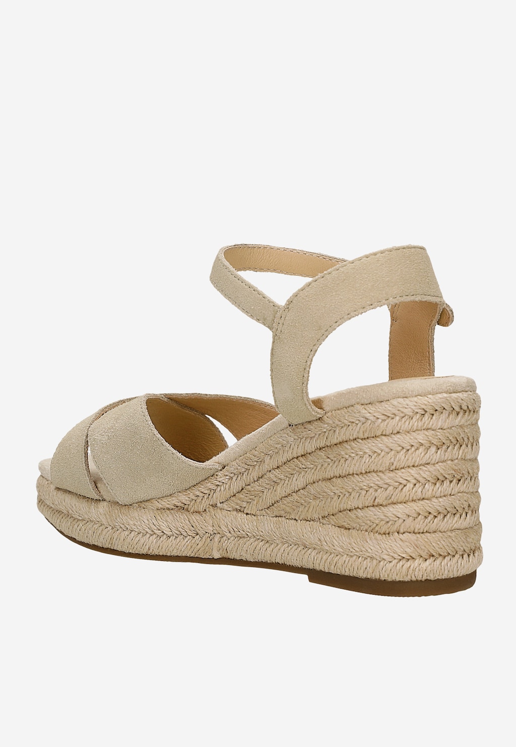 Beżowe sandały damskie w stylu espadryli RELAKS R76004-64 Widok 3