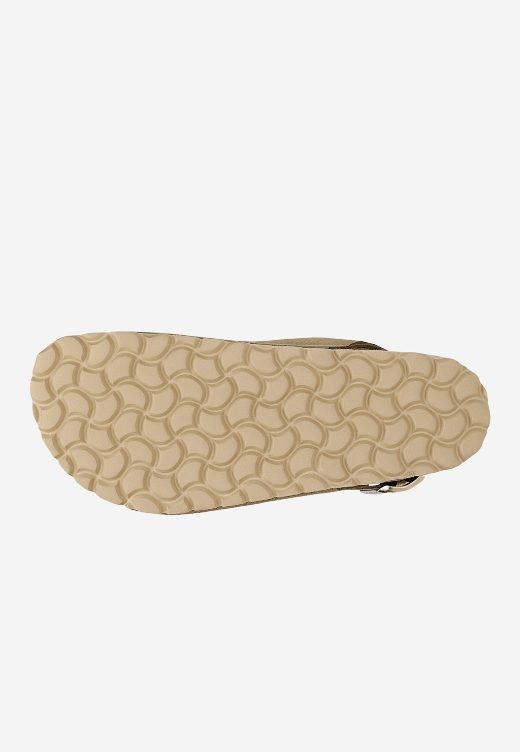 Beżowe sandały damskie na korku 76252-64 Widok 5