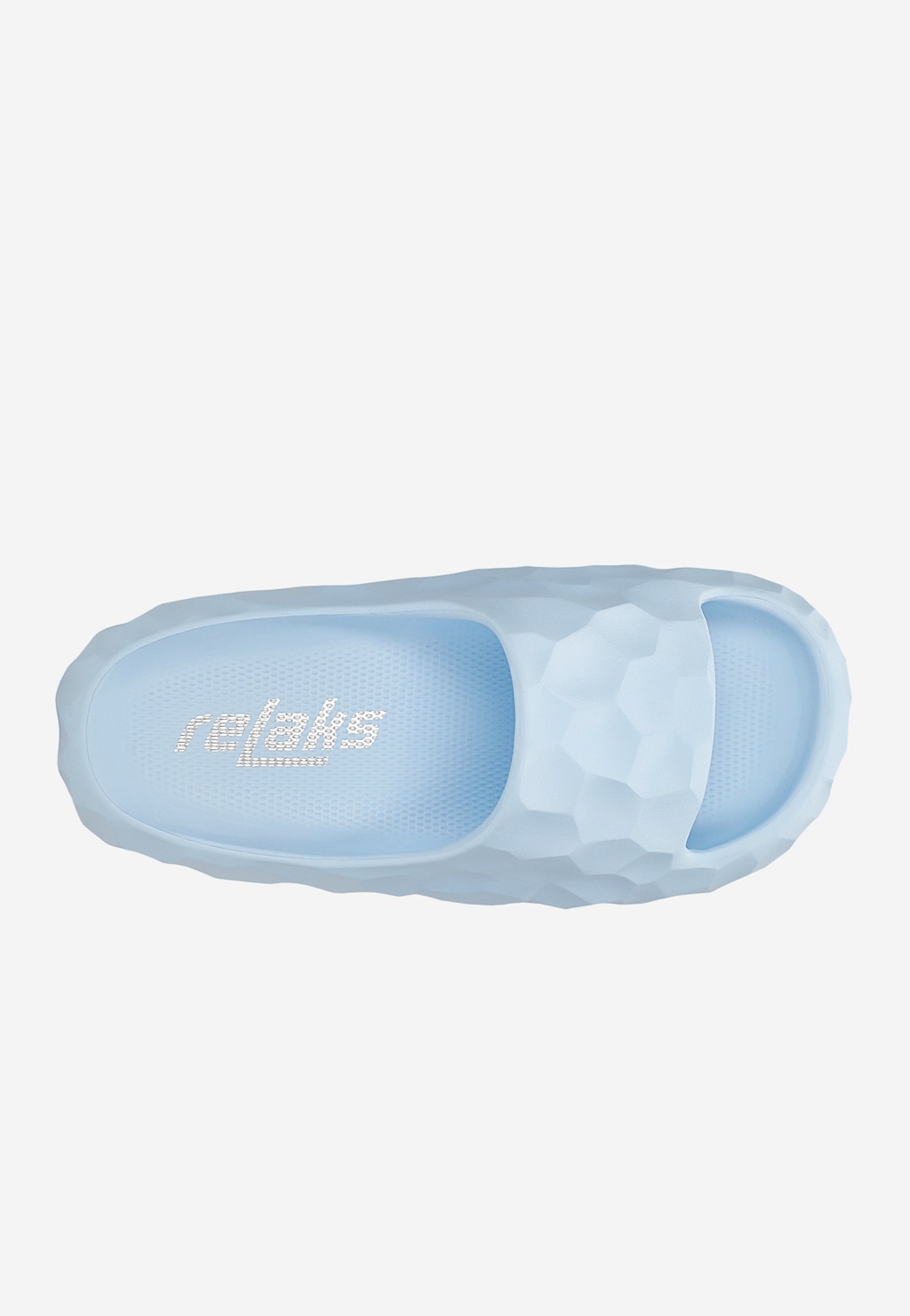 Niebieskie klapki basenowe RELAKS R34007-17 Widok 4