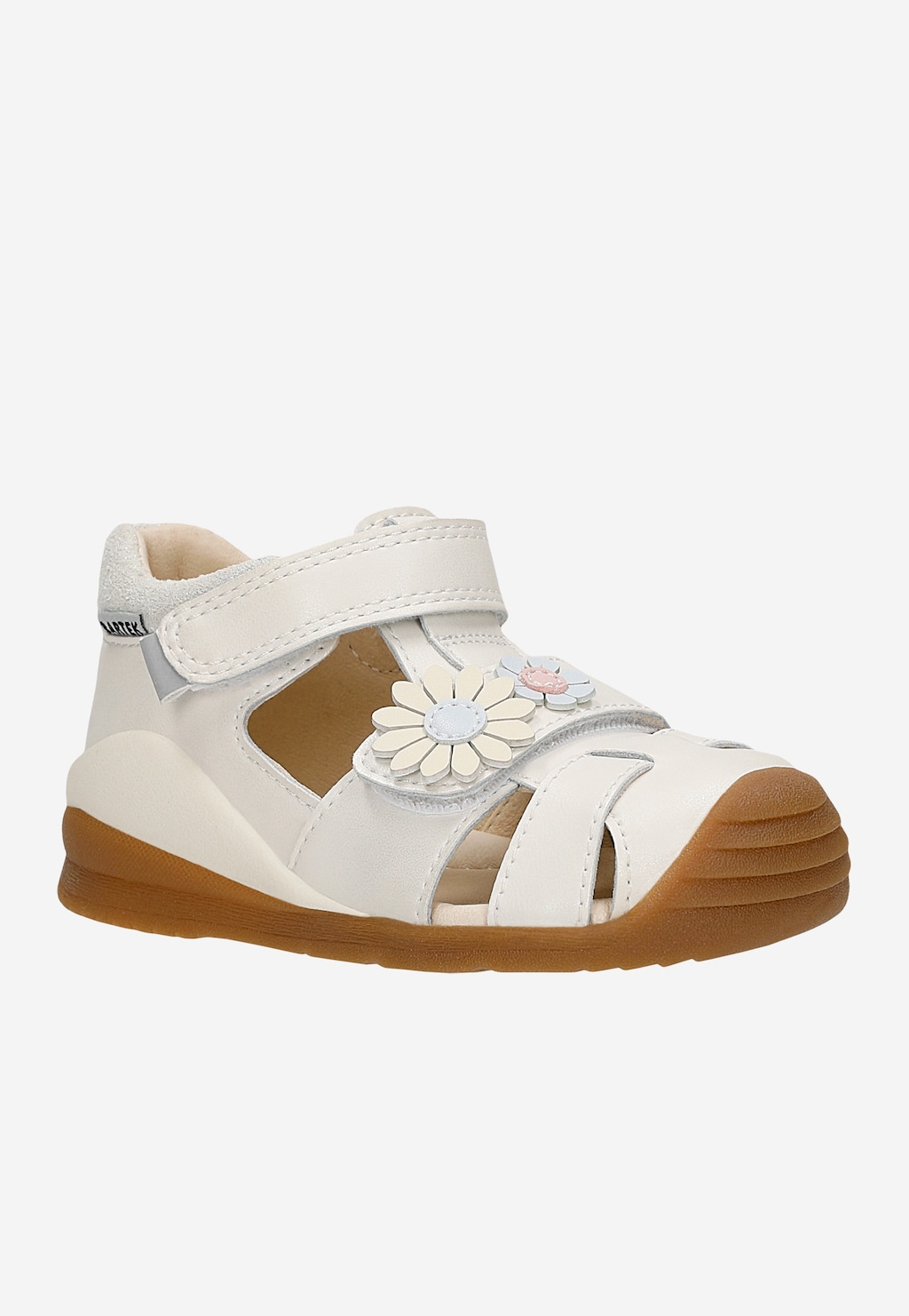 Białe sandały dziecięce z zabudowanym przodem BARTEK 84418-59 Widok 2