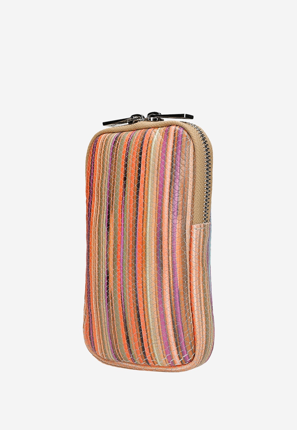 Kolorowa torebka na telefon w paski 80103-58 Widok 2