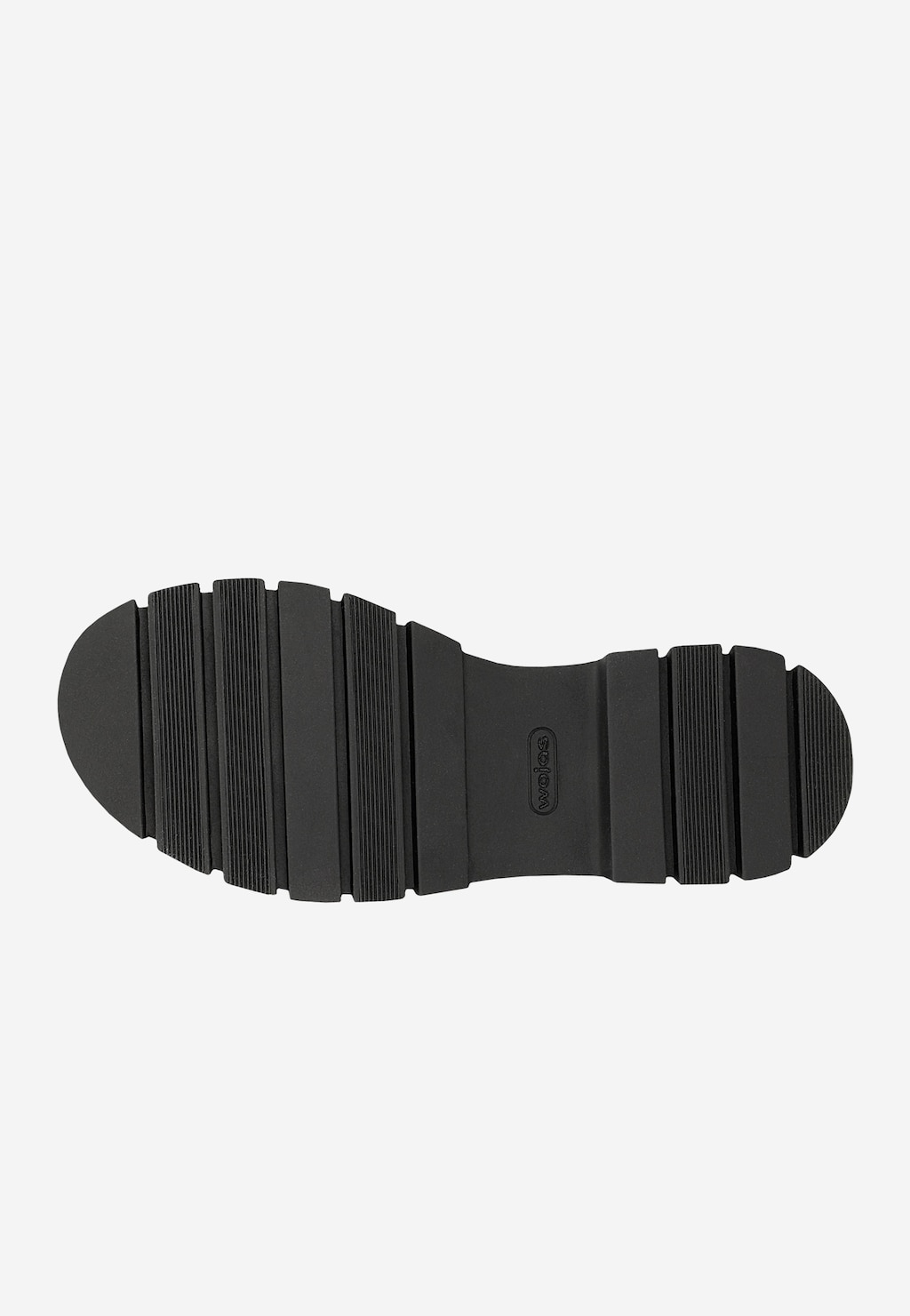 Czarne skórzane sandały damskie 76281-51 Widok 5