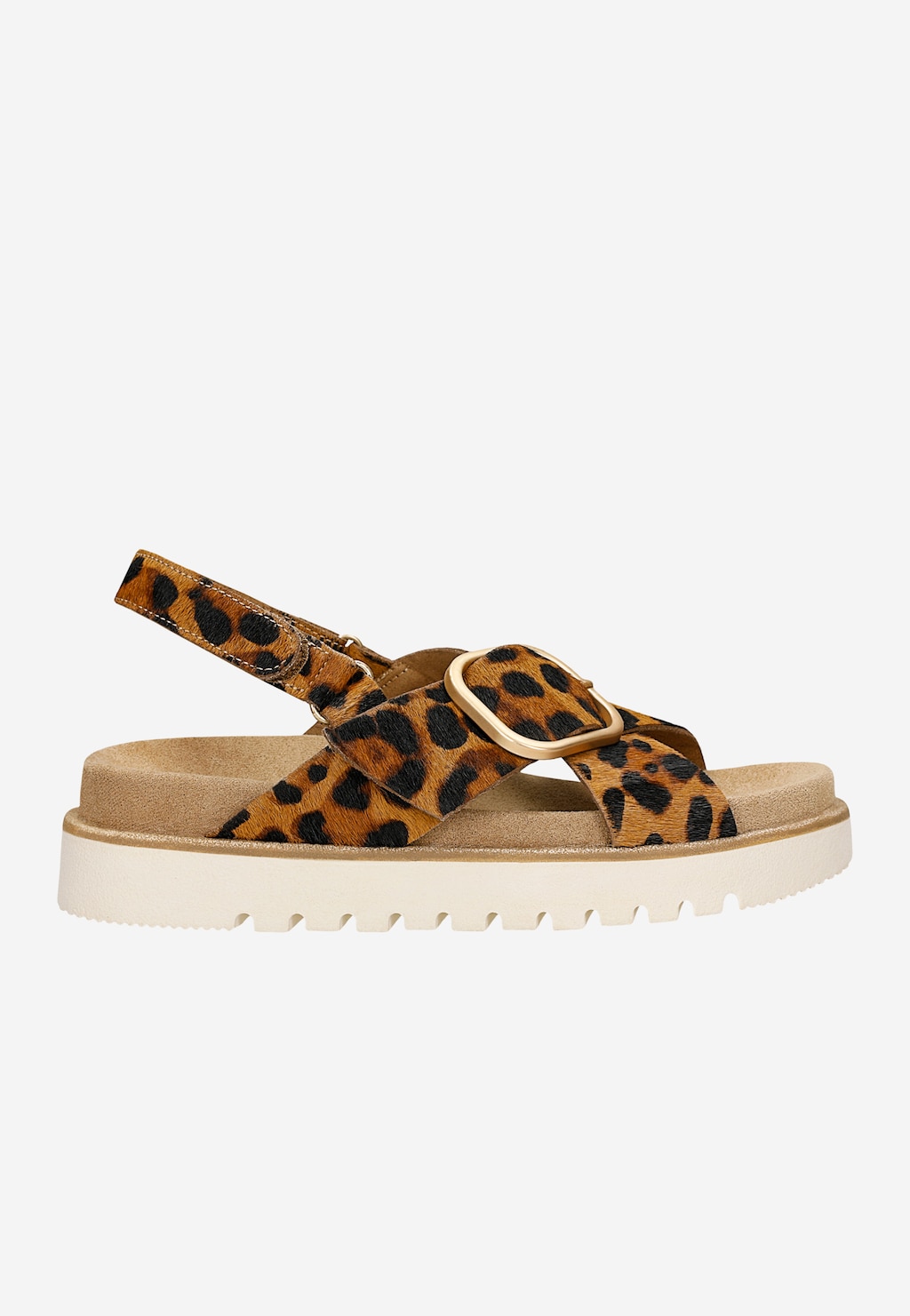 Sandały damskie RELAKS w panterkę R78002-94 Widok 1