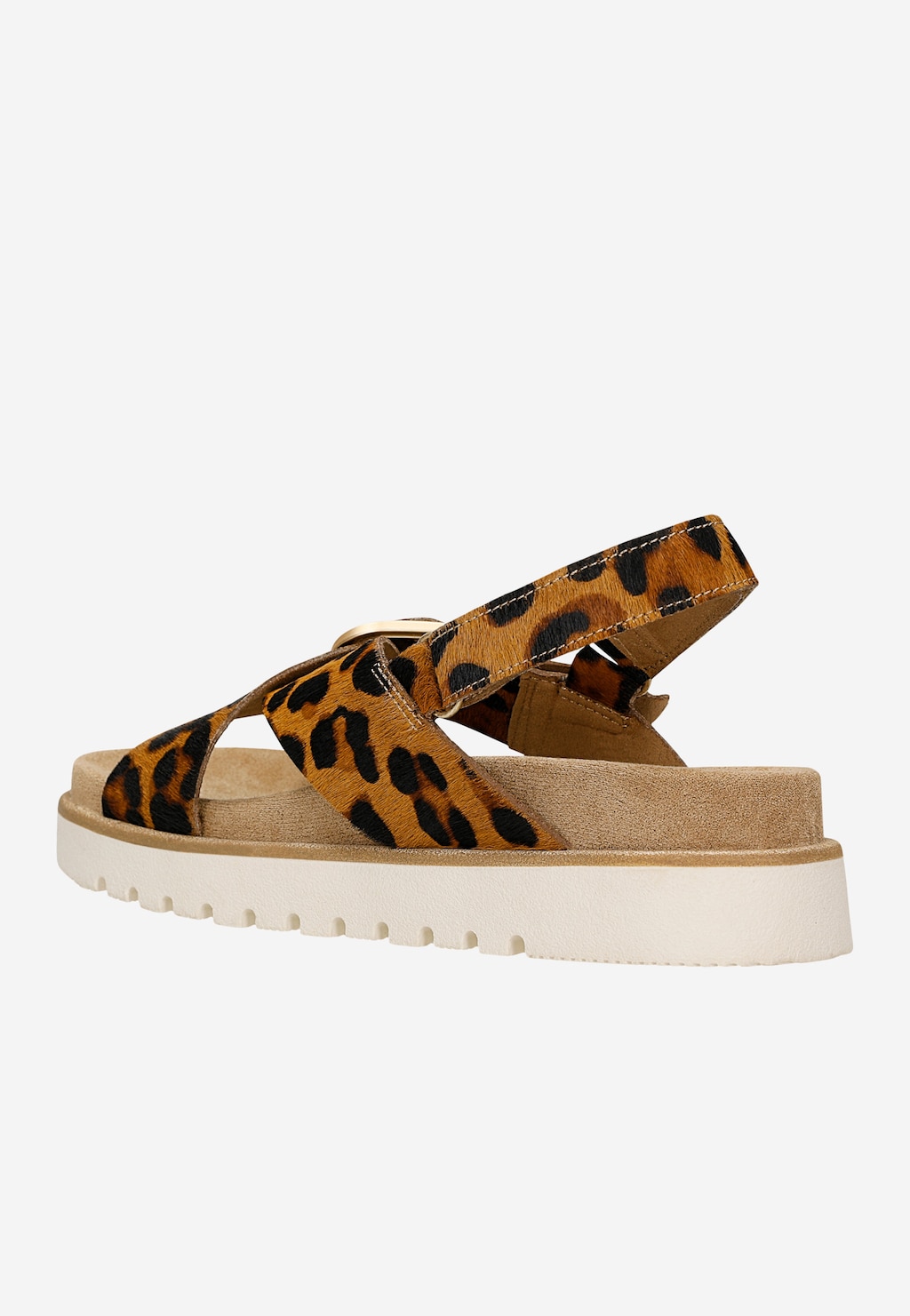 Sandały damskie RELAKS w panterkę R78002-94 Widok 3