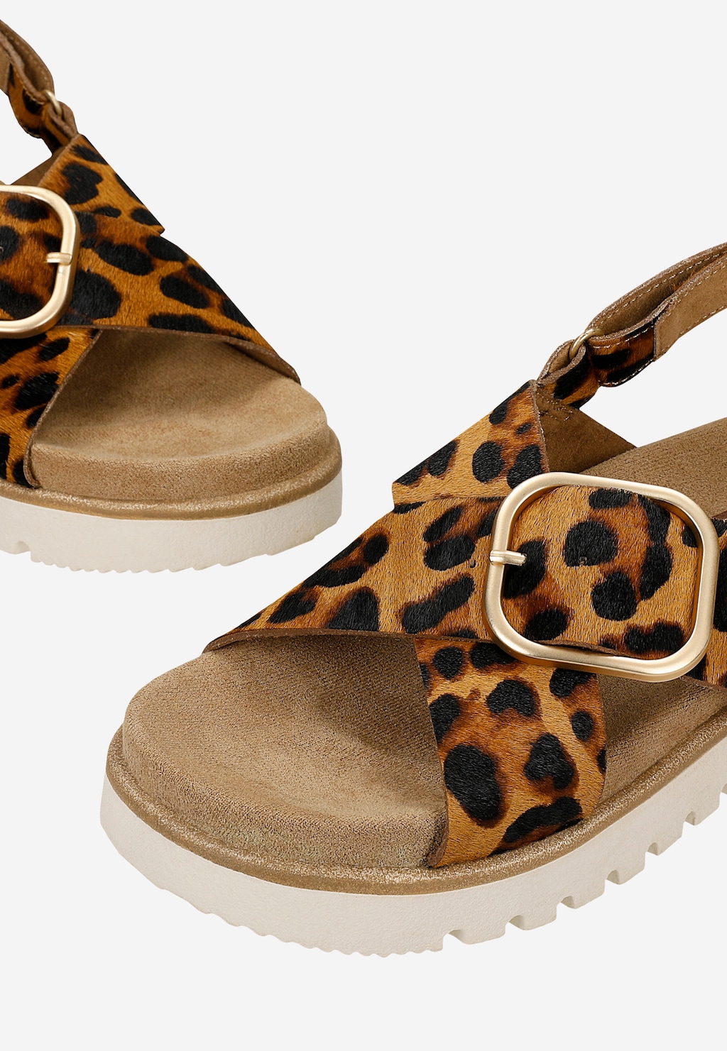 Sandały damskie RELAKS w panterkę R78002-94 Widok 6