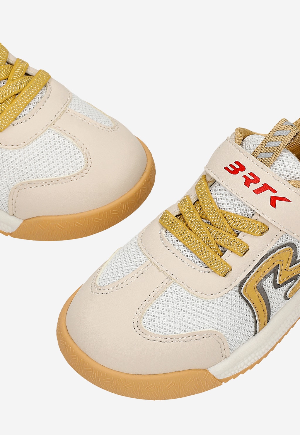 Biało-beżowe sneakersy dziecięce BARTEK 87012-14 Widok 7
