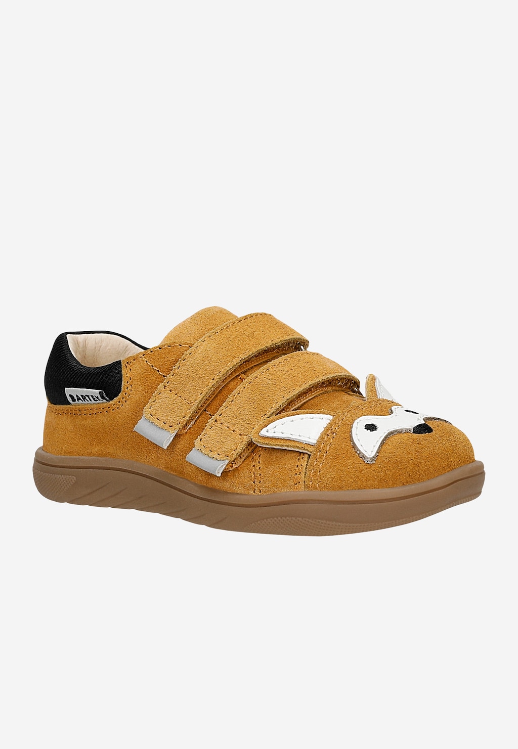 Světle hnědé dětské barefoot boty s lišákem Widok 3