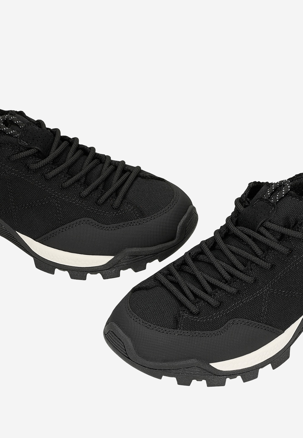 Czarne materiałowe sneakersy RELAKS R34212-41 Widok 6