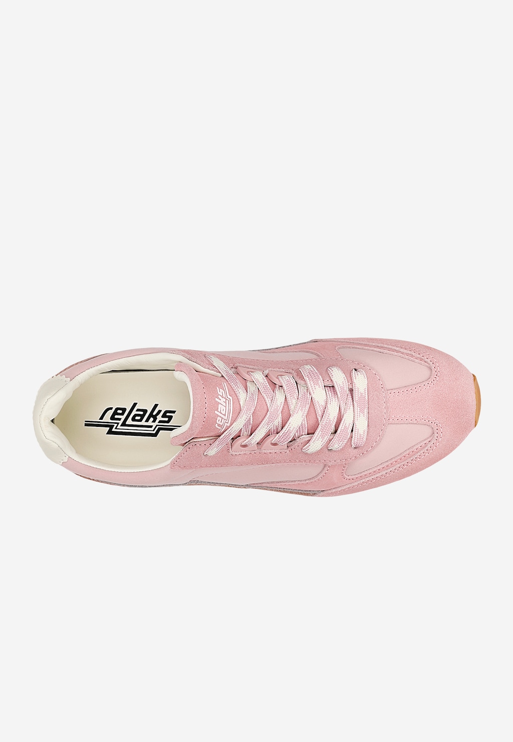 Różowe sneakersy damskie RELAKS R46187-15 Widok 5