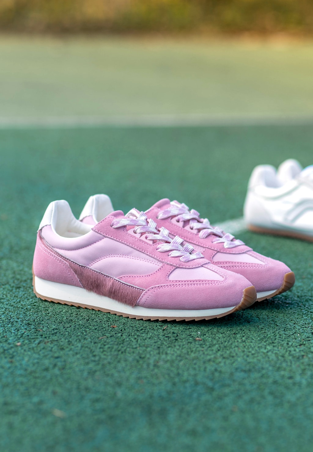 Różowe sneakersy damskie RELAKS R46187-15 Widok 8