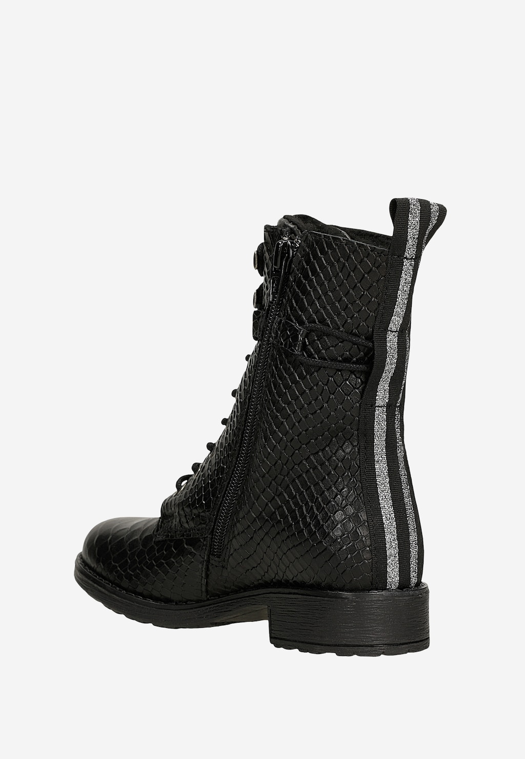 Gefütterte Stiefeletten Wojas x Bartek 8400351, für Mädchen, schwarz Ansicht 4