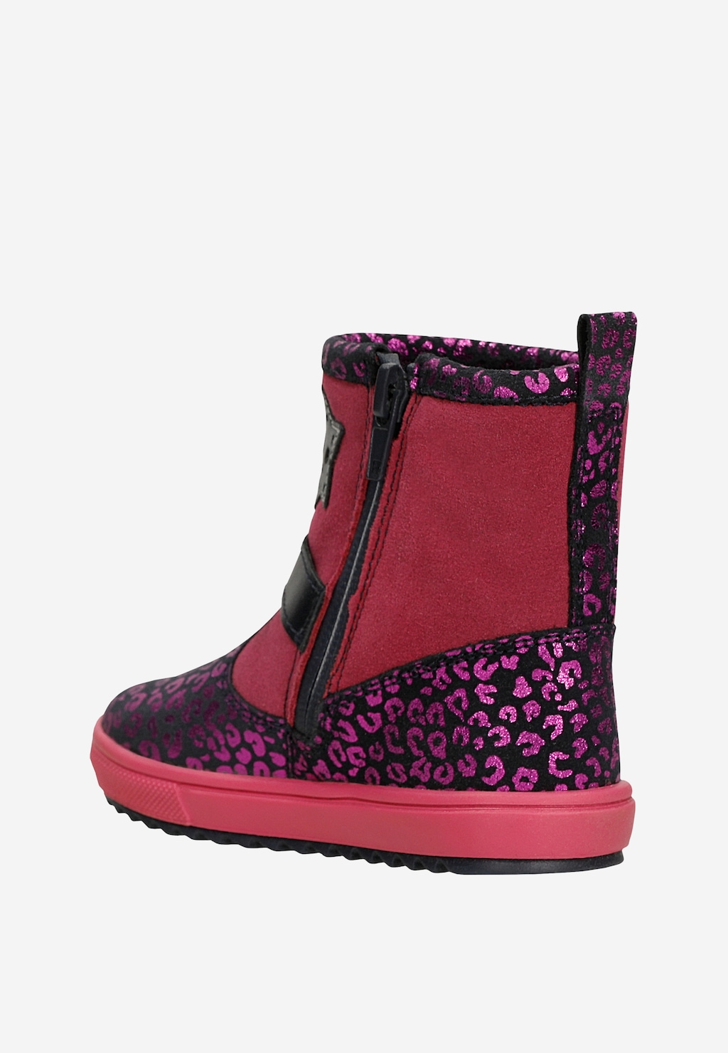 Gefütterte Stiefel BARTEK 91766/0L-POP, für Mädchen, rosa-schwarz Ansicht 4