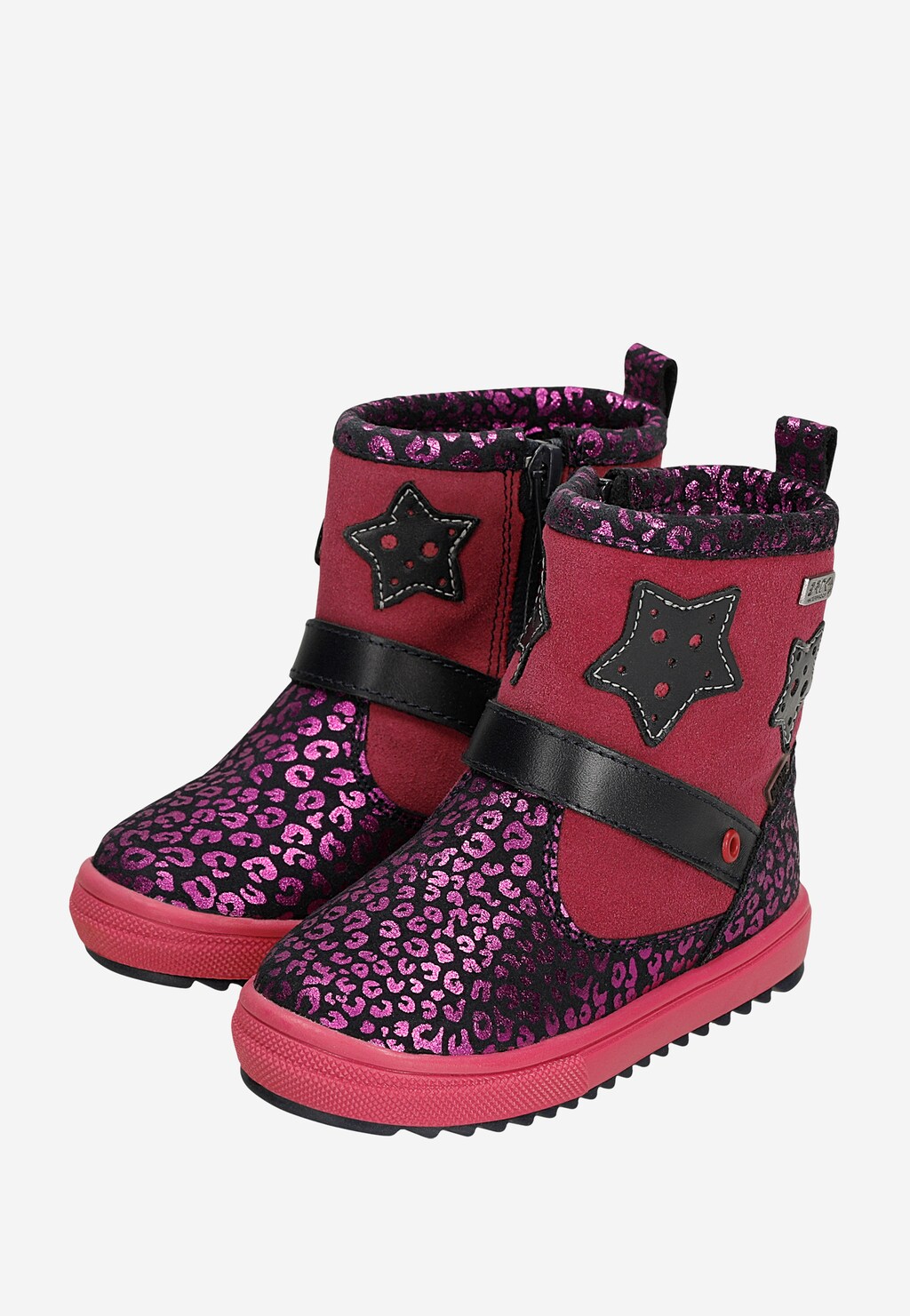 Gefütterte Stiefel BARTEK 91766/0L-POP, für Mädchen, rosa-schwarz Ansicht 7