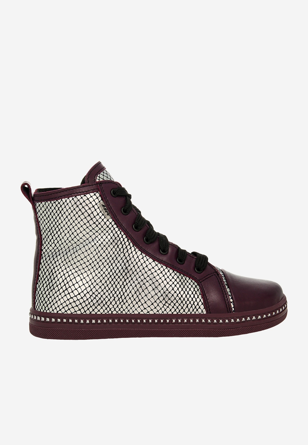Lila-silberne Sneaker BARTEK 17133-02 Ansicht 2