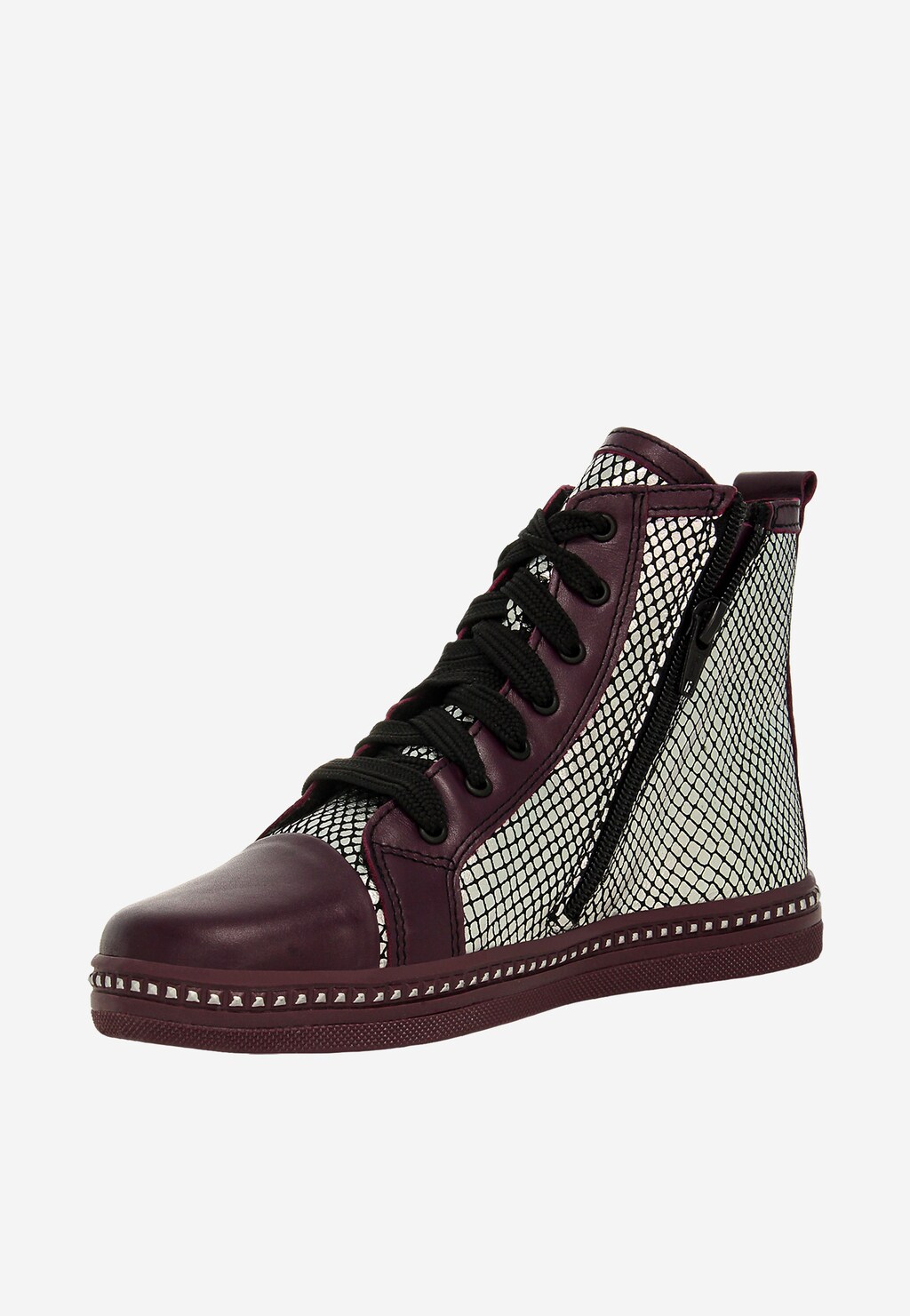 Lila-silberne Sneaker BARTEK 17133-02 Ansicht 4