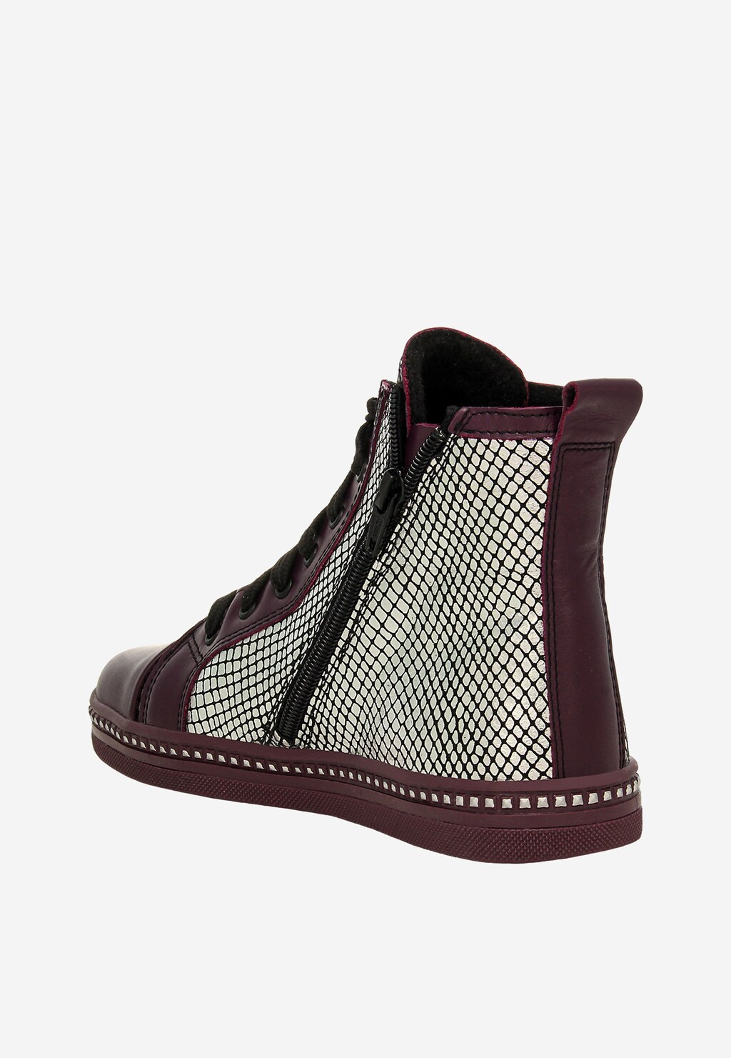 Lila-silberne Sneaker BARTEK 17133-02 Ansicht 5