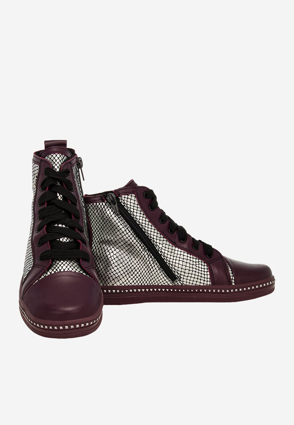 Lila-silberne Sneaker BARTEK 17133-02 Ansicht 7