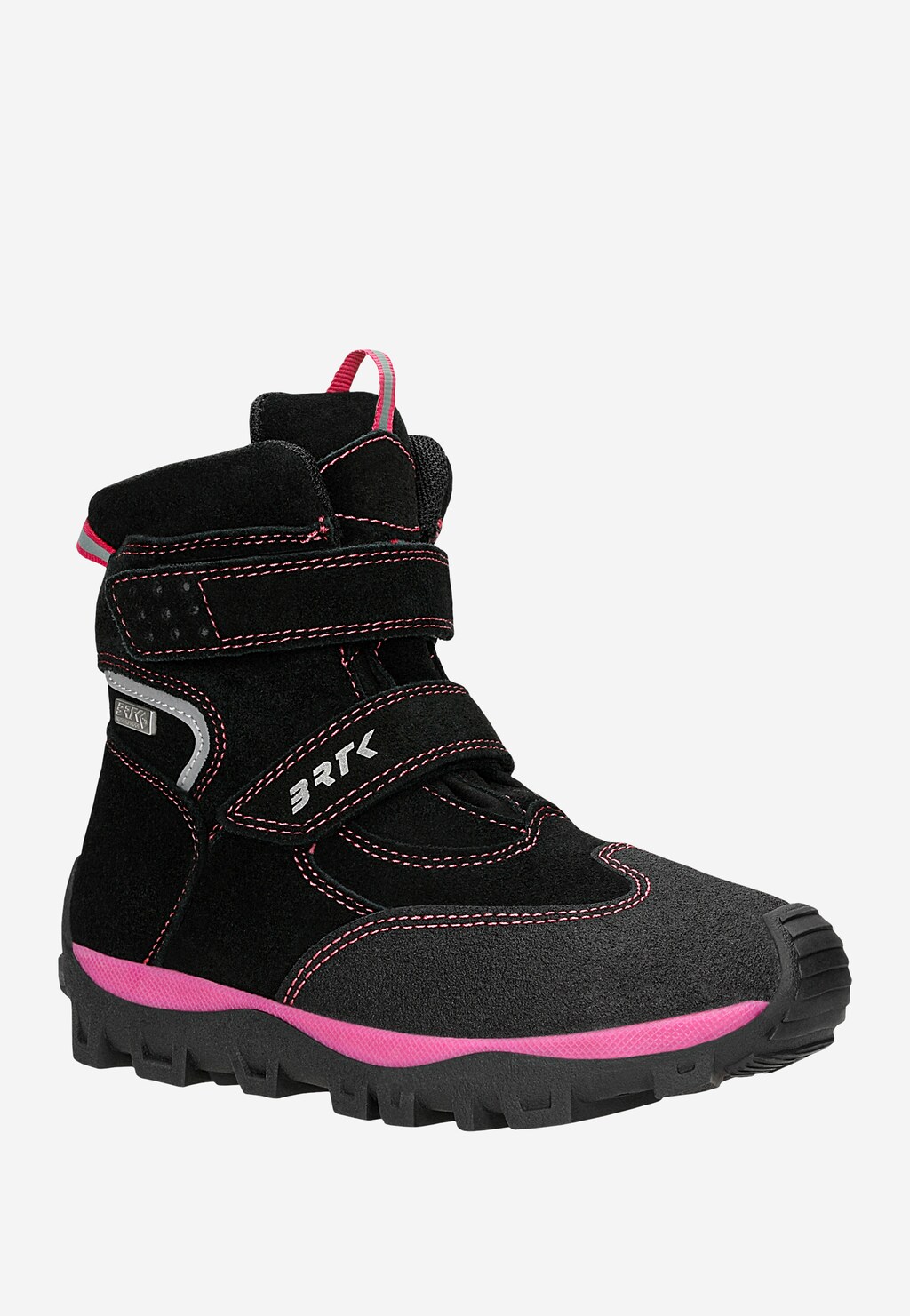Gefütterte Stiefeletten BARTEK 84010-65, schwarz-rosa Ansicht 3