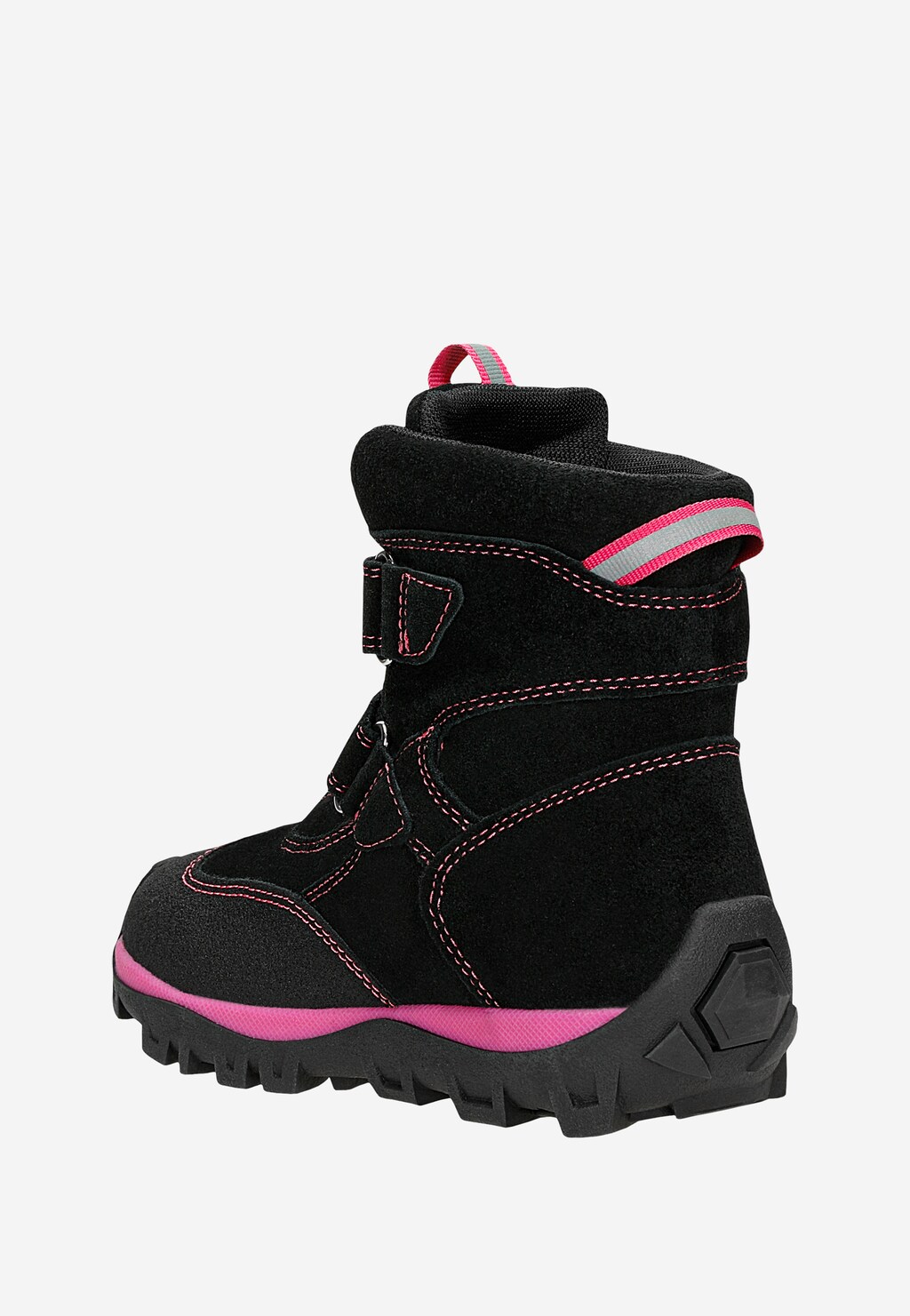 Gefütterte Stiefeletten BARTEK 84010-65, schwarz-rosa Ansicht 4