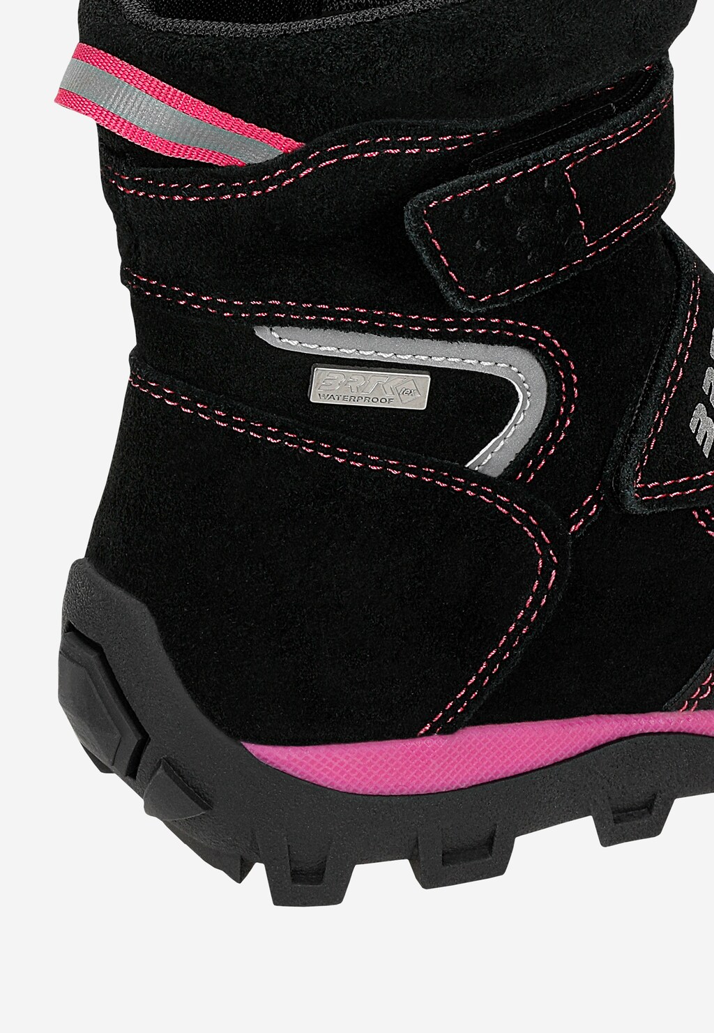Gefütterte Stiefeletten BARTEK 84010-65, schwarz-rosa Ansicht 8