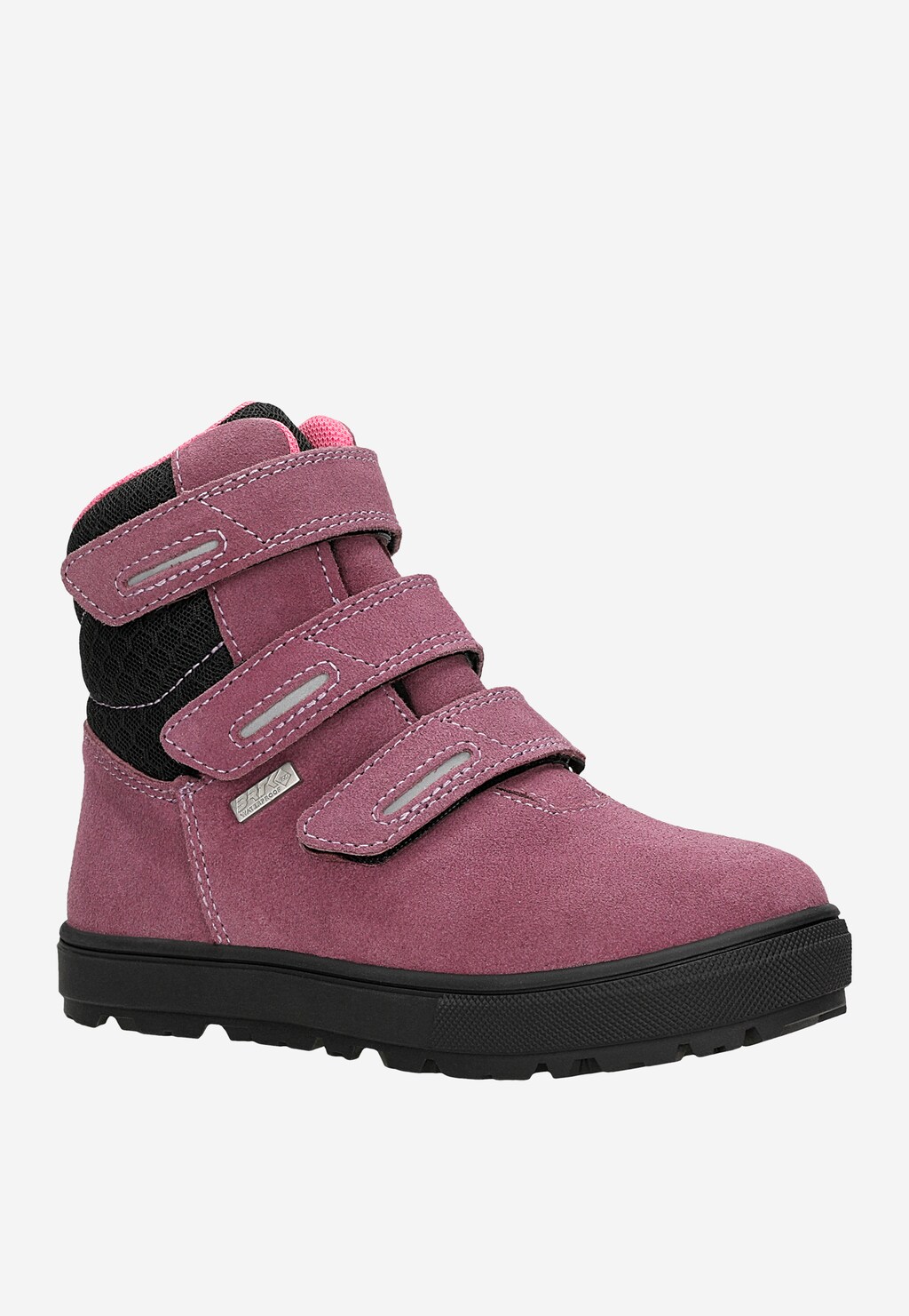 Gefütterte Stiefeletten BARTEK 84011-85, für Mädchen, rosa-schwarz Ansicht 3