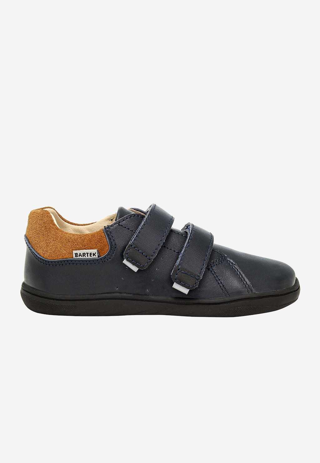 Marineblaue Barfuß-Halbschuhe für Kinder BARTEK 86003-56 Ansicht 2